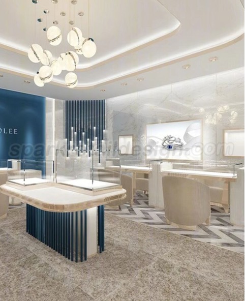 Luxury New  Jewelry Shop Interior Design