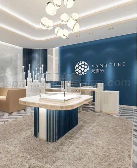Luxury New  Jewelry Shop Interior Design