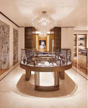 High End Jewelry Showcase Display Cabinet