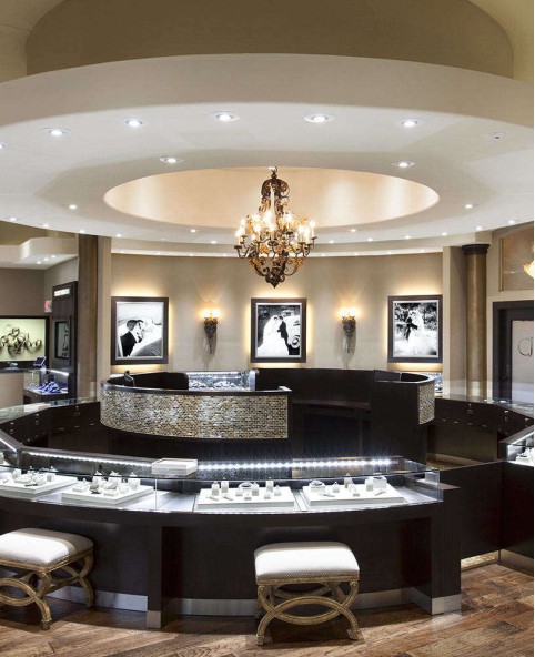 High End Jewelry Store Display Cases