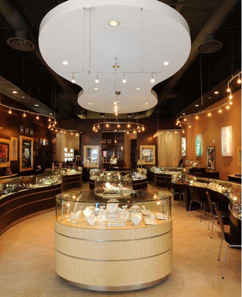 High End Custom Jewelry Store Showcase Designs High End Custom Jewelry Store Showcase Designs