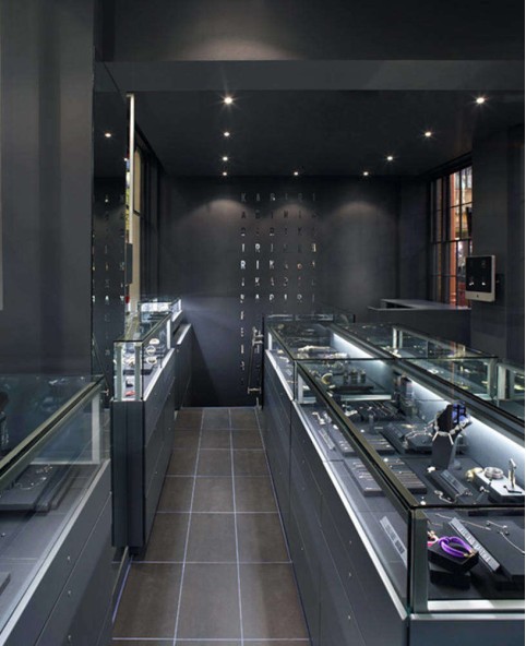 Retail Jewelry Display Counter Showcase
