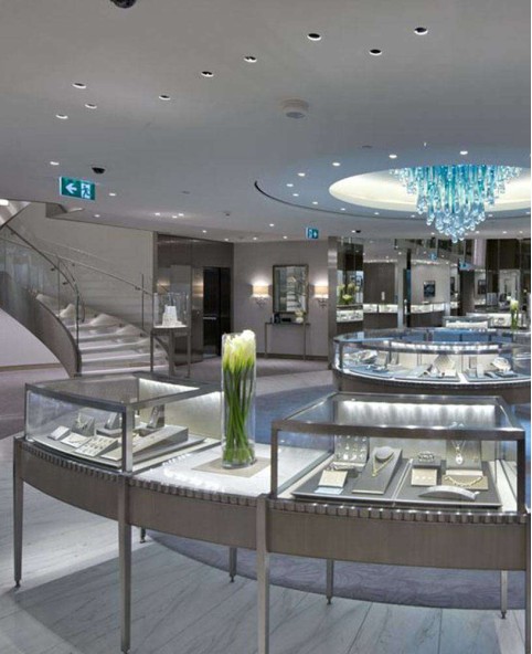 High Quality glass Jewelry Showcase