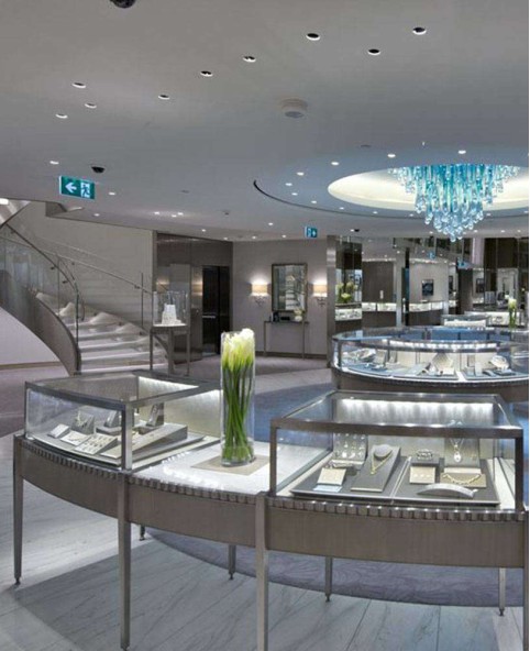 High Quality glass Jewelry Showcase