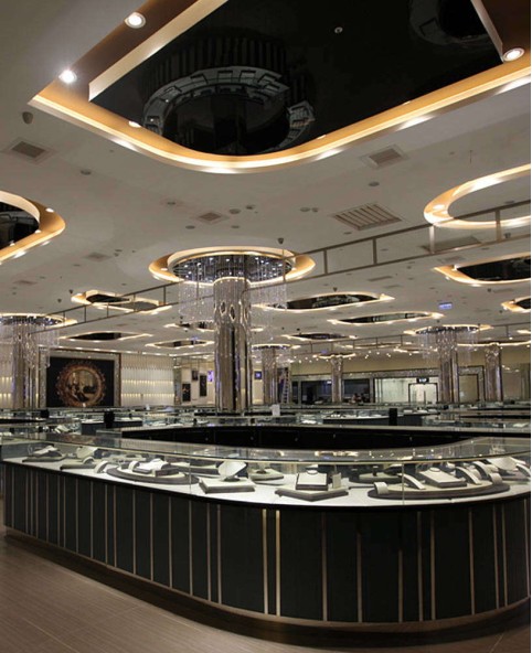 High End Shopping Mall Jewelry Kiosk 