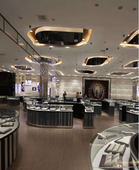 High End Shopping Mall Jewelry Kiosk 