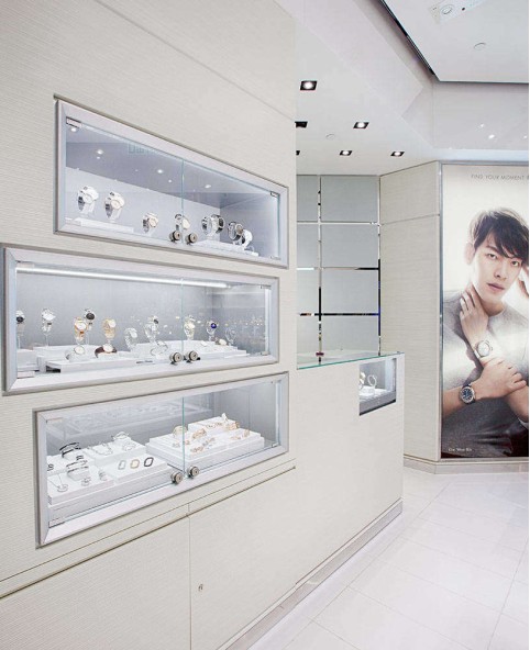 Creative Watch Shop Interior Design