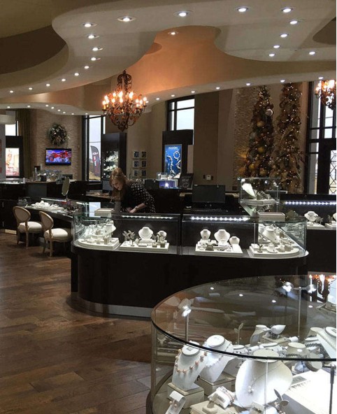 High End Jewelry Store Display Cases