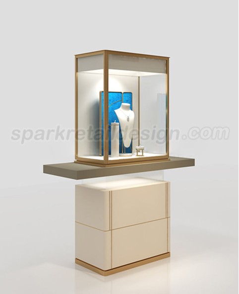 Luxury New Jewelry Shop Display Showcase Cabinet Luxury New Jewelry Shop Display Showcase Cabinet