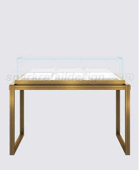 Luxury New Glass Top  Jewelry Display Table