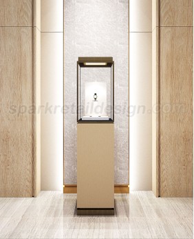Luxury New Glass Wooden  Jewelry Display Cabinet