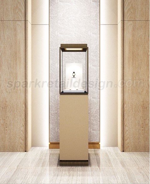 Luxury New Glass Wooden  Jewelry Display Cabinet