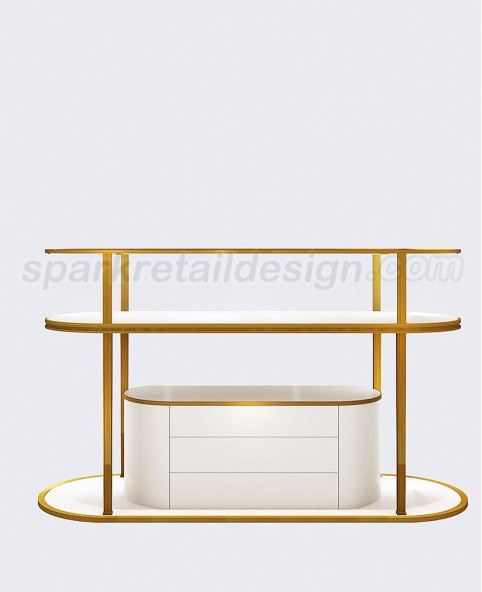 High End Luxury Glass Jewelry Display Showcase
