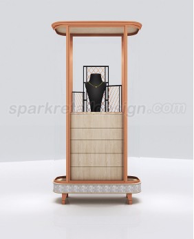 High End Luxury New Glass  Jewelry Display Case