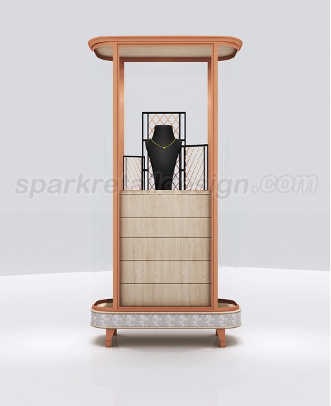 High End Luxury New Glass  Jewelry Display Case