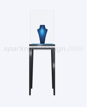 Luxury New Glass Wooden  Jewelry Display Showcase