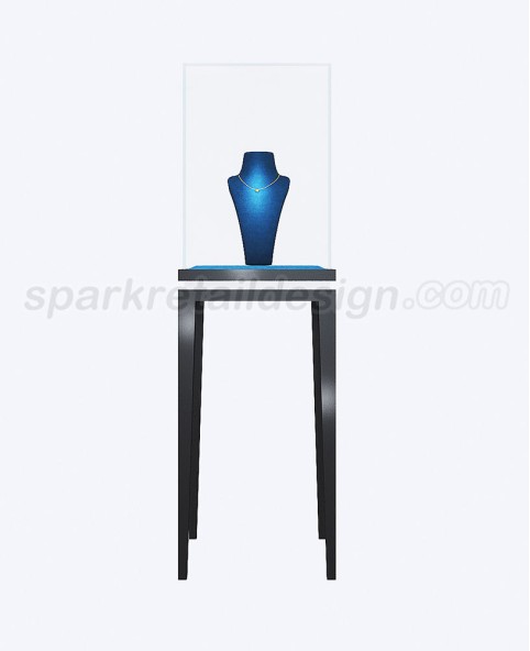 Luxury New Glass Wooden Jewelry Display Showcase Luxury New Glass Wooden Jewelry Display Showcase