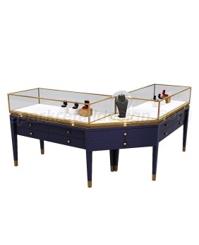 High End Luxury Wooden Jewelry Display Cabinet