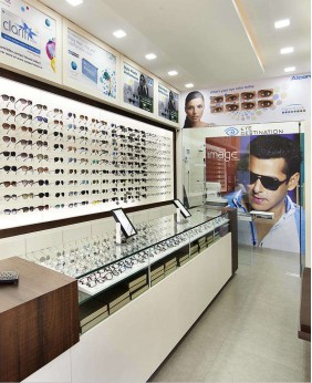 Retail Modern Optical Shop Display Stands