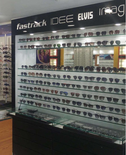 Retail Modern Optical Shop Display Shelf