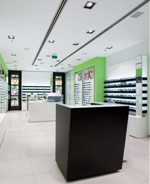 High End Retail New Optical Shop Display