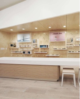 Retail Modern Optical Shop Display Design