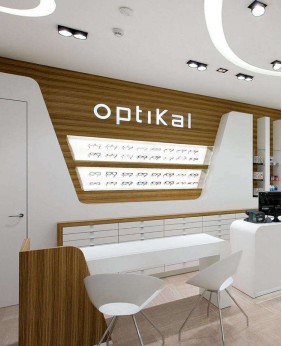 Retail Modern Optical Shop Display Design