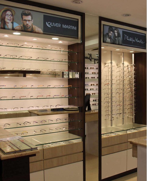 Retail Modern Optical Shop Display Design