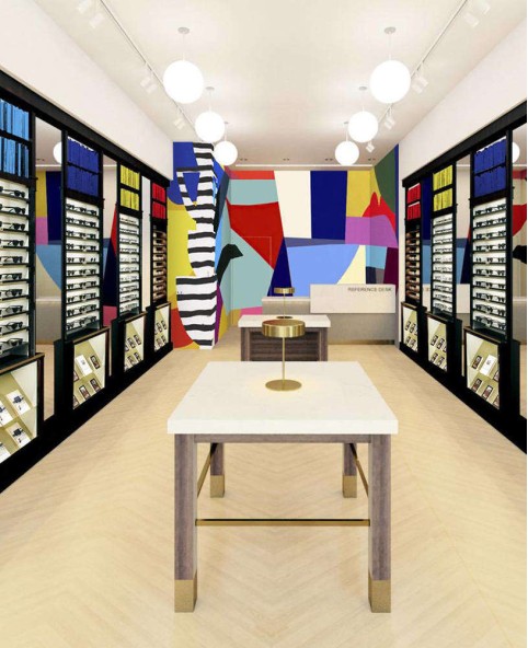 Creative Design High End Optical Shop Display 