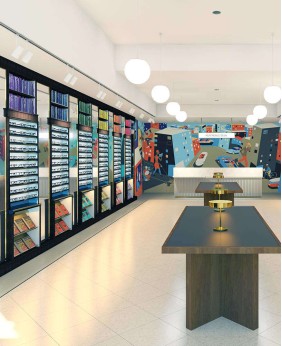 Creative Design High End Optical Shop Display 