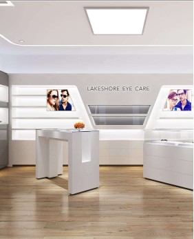 Creative Optical Shop Design Display Showcase