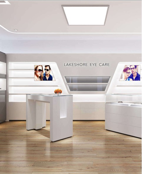 Creative Optical Shop Design Display Showcase