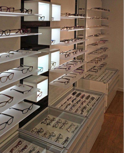 High End Retail New Optical Shop Display Ideas