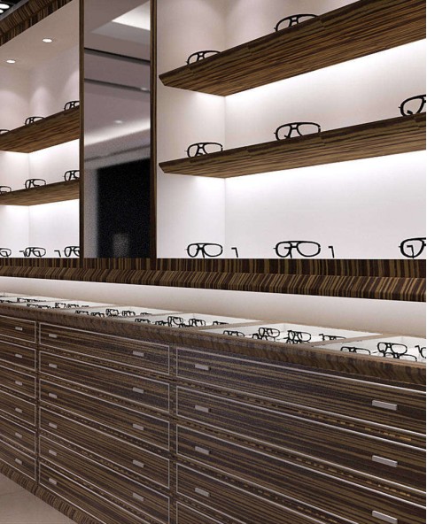Creative Retail Optical Showroom Designs