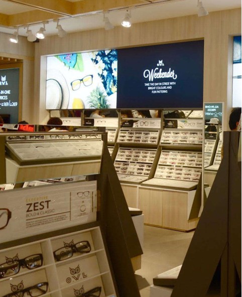 Creative Retail Optical-Display-Units