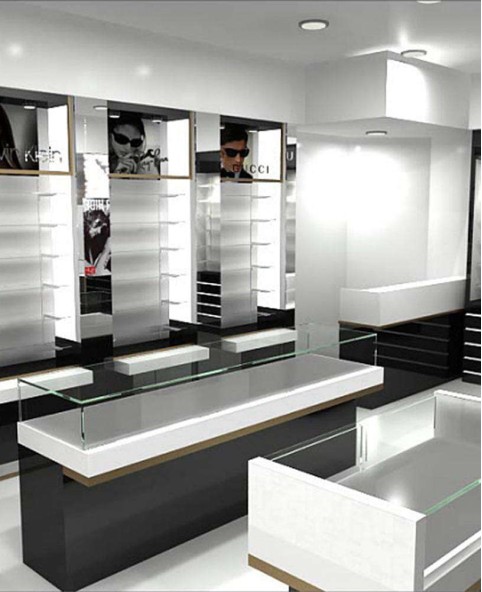 Creative Optical Shop Design Display Showcase