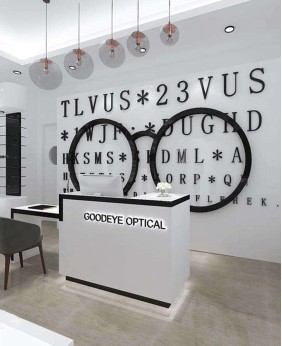 Creative Optical Cabinets Display