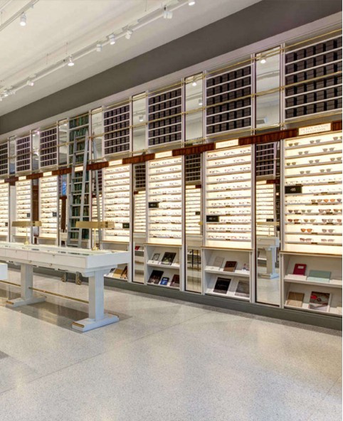 Creative Retail Optical Frame Displays