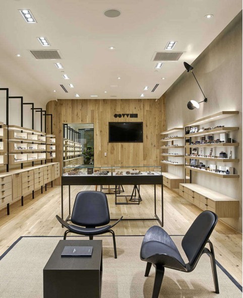 Luxurious Optical Shop Counter Design