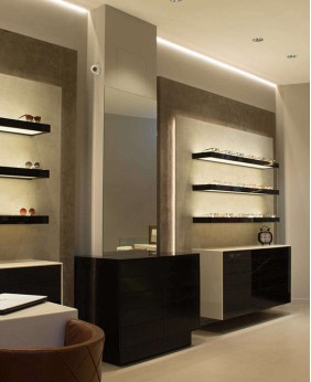 High End Retail Optical Shop Design