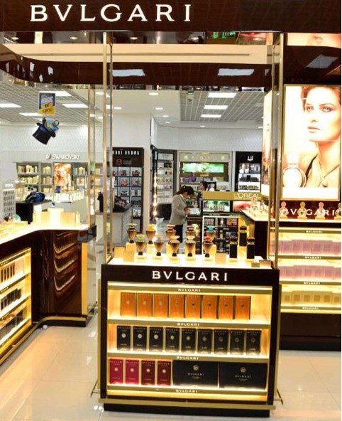 Retail Custom Perfume Store Display Stand