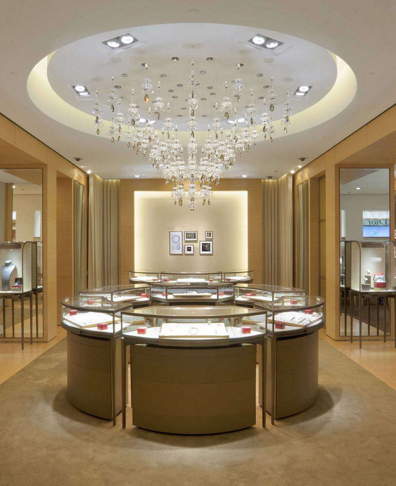 Cartier Jewelry Shop Display Cabinet