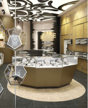 Luxury Glass Jewellery Showcase Designs