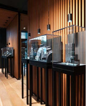 Luxury Glass  Jewelry Showcase Display Cabinet