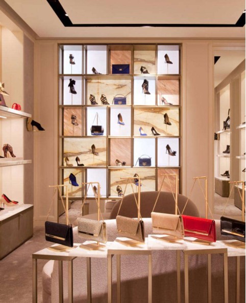 High End Shoe Interior Store Design