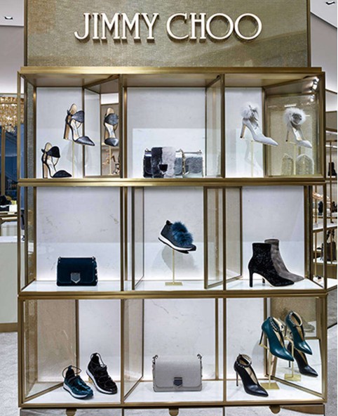 High End Creative Retail Shoe Store Rack Display Stand