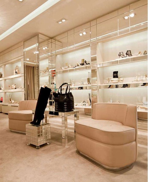 High End Shoe Store Furniture