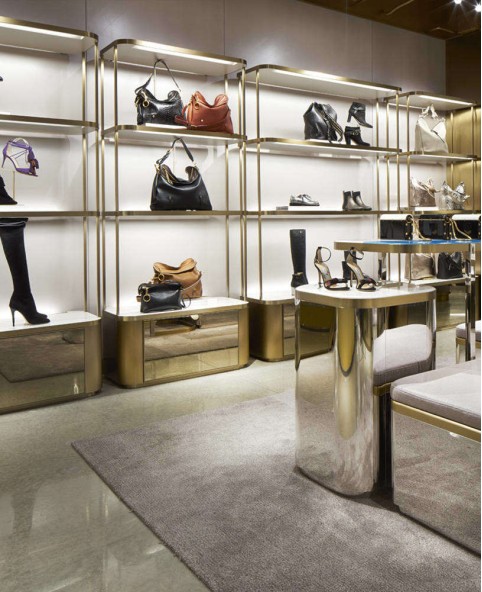 High End Commercial Shoe Display