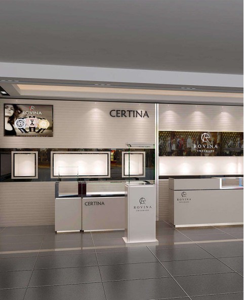 High End Wooden Watches Showcase